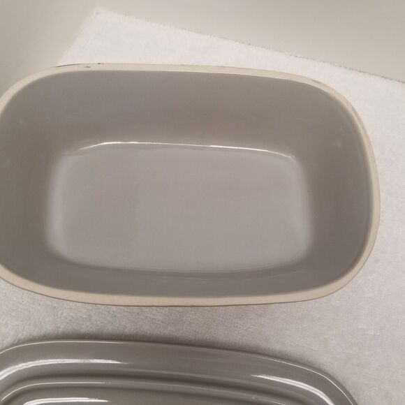 The Pottery People butter dish Blessed dishwasher safe micro safe 7.5" X 2"high - Picture 12 of 16